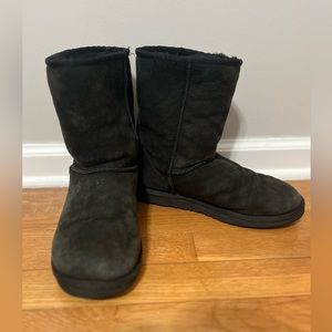 Black Ugg boots size 8
